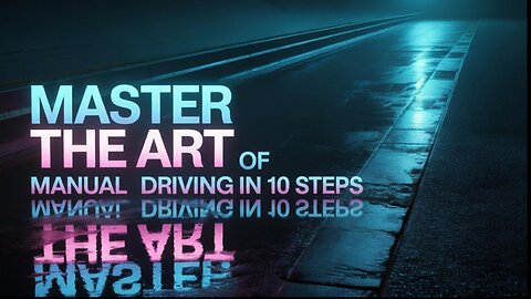 Master Manual Driving: 10 Sacred Steps | 1 Hour ASMR Sleep Story