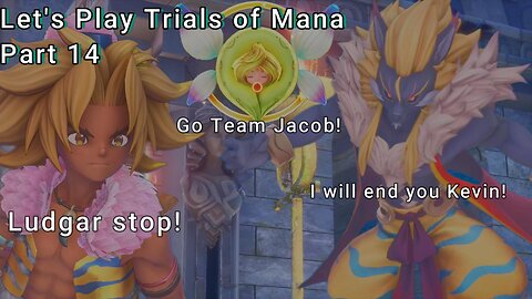 Let's Play! Trials of Mana Part 14! Intense Werewolf fight and Dealing with Silent Elves