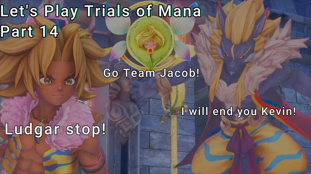 Let's Play! Trials of Mana Part 14! Intense Werewolf fight and Dealing with Silent Elves