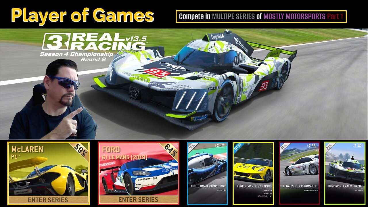 Player of Games: Real Racing 3 Update 13.5: Compete in MULTIPE SERIES of MOSTLY MOTORSPORTS Part 1
