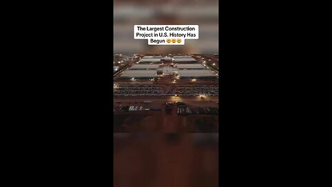The Largest Construction Project In Human History