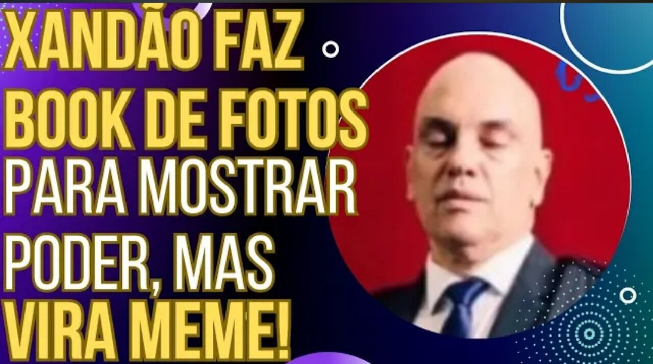 TIRO NO PÉ: Xandão faz book de fotos para demonstrar poder, mas vira meme