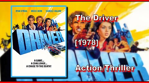 The Driver (1978) | ACTION/THRILLER | FULL MOVIE