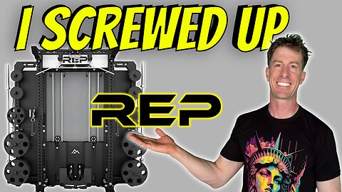 I got it all wrong | Rep Fitness Home Gym Bundle Review