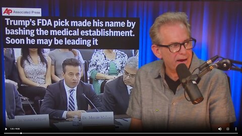Medical establishment has used to be bashed by Trumps FDA pick▮The Jimmy Dore Show
