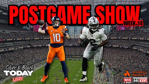 Raiders vs. Broncos Week 14 Postgame Live