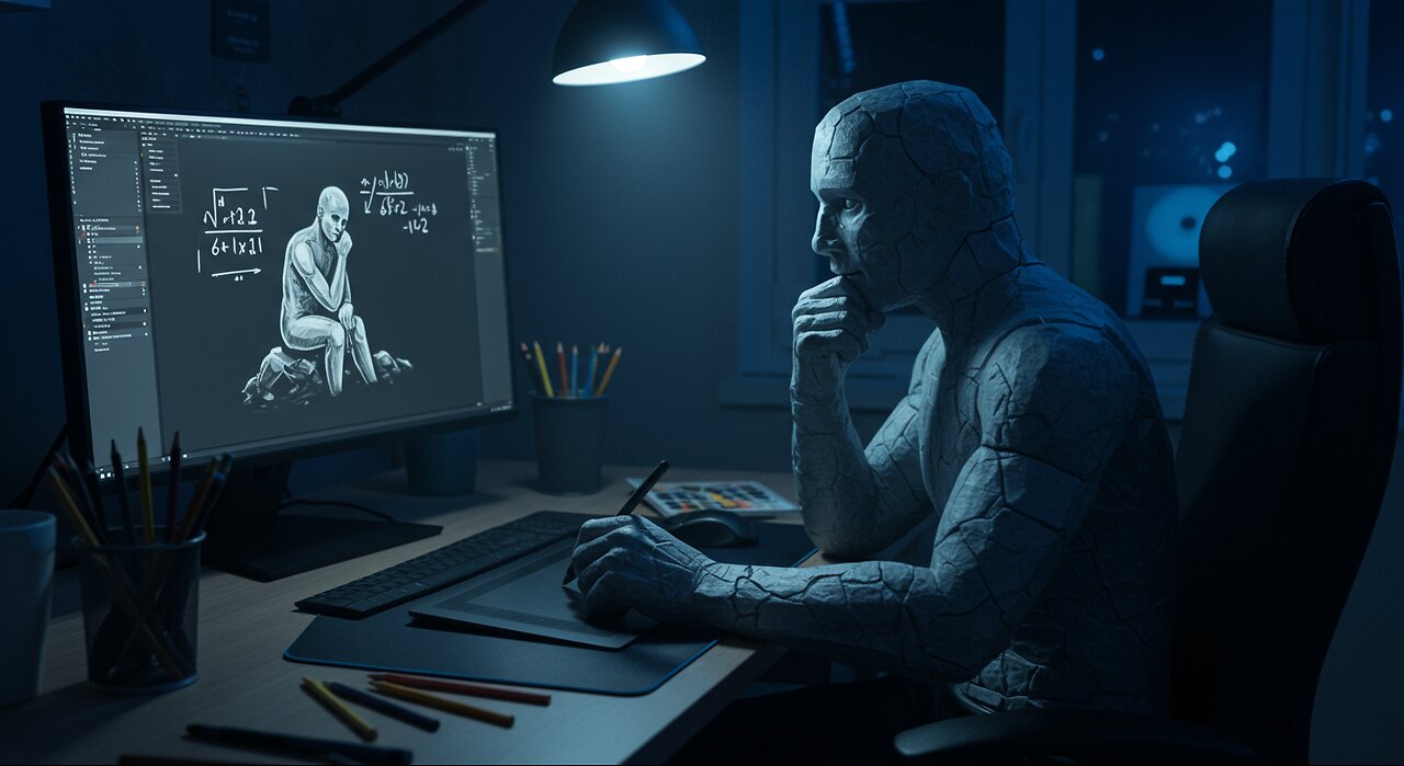 Late Night Art Stream - Portrait Drawing