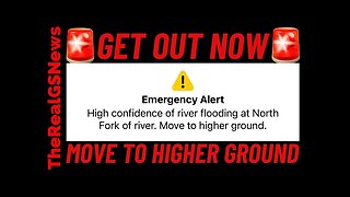 🚨 Emergency Alert Sent Out "DO NOT IGNORE THESE WARNINGS" - Move to HIGHER GROUND NOW!