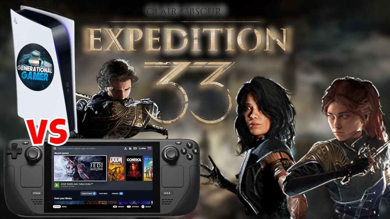 Ultimate PS5 vs Steam Deck for Clair Obscur: Expedition 33