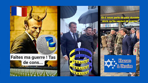 Le voyage en UKRAINE du triumvirat Macron/U.K/Allemagne ...