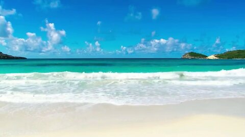 Tropical Beach natural sounds relaxation