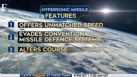 "India Joins Elite Hypersonic Missile Club: Vantage with Palki Sharma"