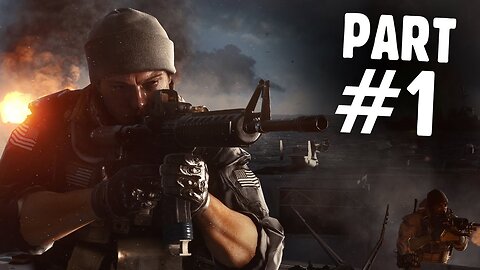 BATTLEFIELD 4™ GAMEPLAY PC - SHOOTER GAMEPLAY - PART 1 FULL GAME - (1080p) - 60ᶠᵖˢ ✔