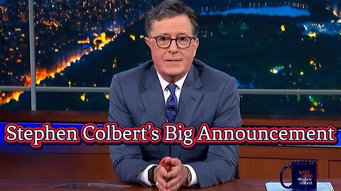 Stephen Colbert Announces Late Show Cancellation After 10 Years