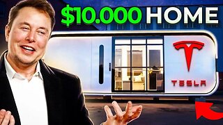 Elon Musk’s $10,000 Tesla House Will Change EVERYTHING!