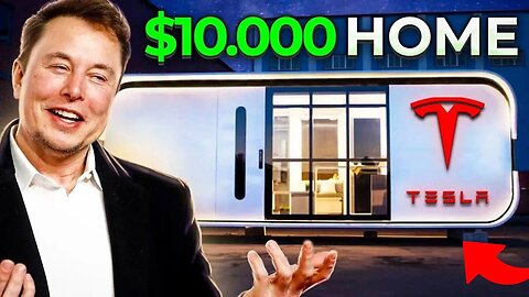 Elon Musk’s $10,000 Tesla House Will Change EVERYTHING!