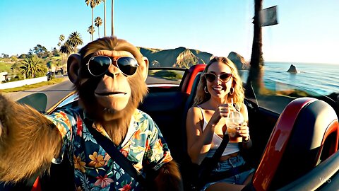monkey vlogging in usa