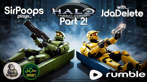 SirPoops plays... Halo: Combat Evolved w/JdaDelete! Part 2 End???