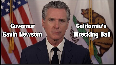 Governor Gavin Newsom, California's Wrecking Ball. Peter G Show. July 30th, 2025. Show #298