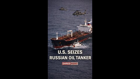 🚨 U.S. SEIZES RUSSIAN-FLAGGED OIL TANKER IN ATLANTIC AS RUSSIA WATCHES