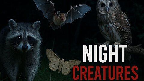 What Comes Alive When the Sun Goes Down: A Journey Into Nocturnal Wildlife