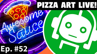 Awesome Sauce PIZZA ART LIVE Ep. #52: GEYCK!