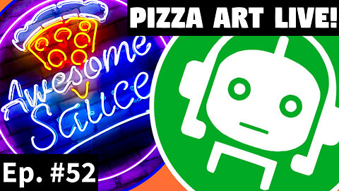 Awesome Sauce PIZZA ART LIVE Ep. #52: GEYCK!