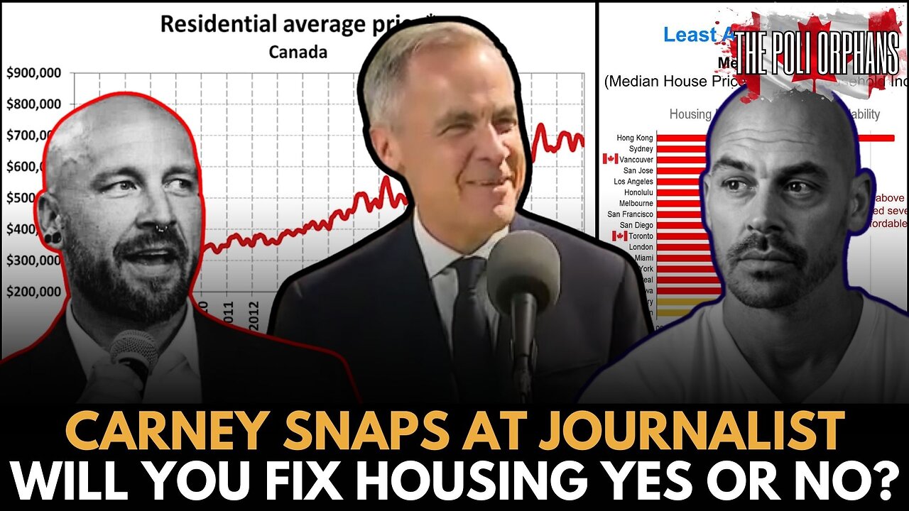 Carney Snaps at Journalist: WIll You Fix Housing YES or NO?
