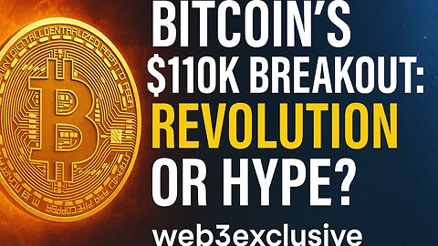 From Chaos to Crypto: What’s Really Driving Bitcoin Past $110,000