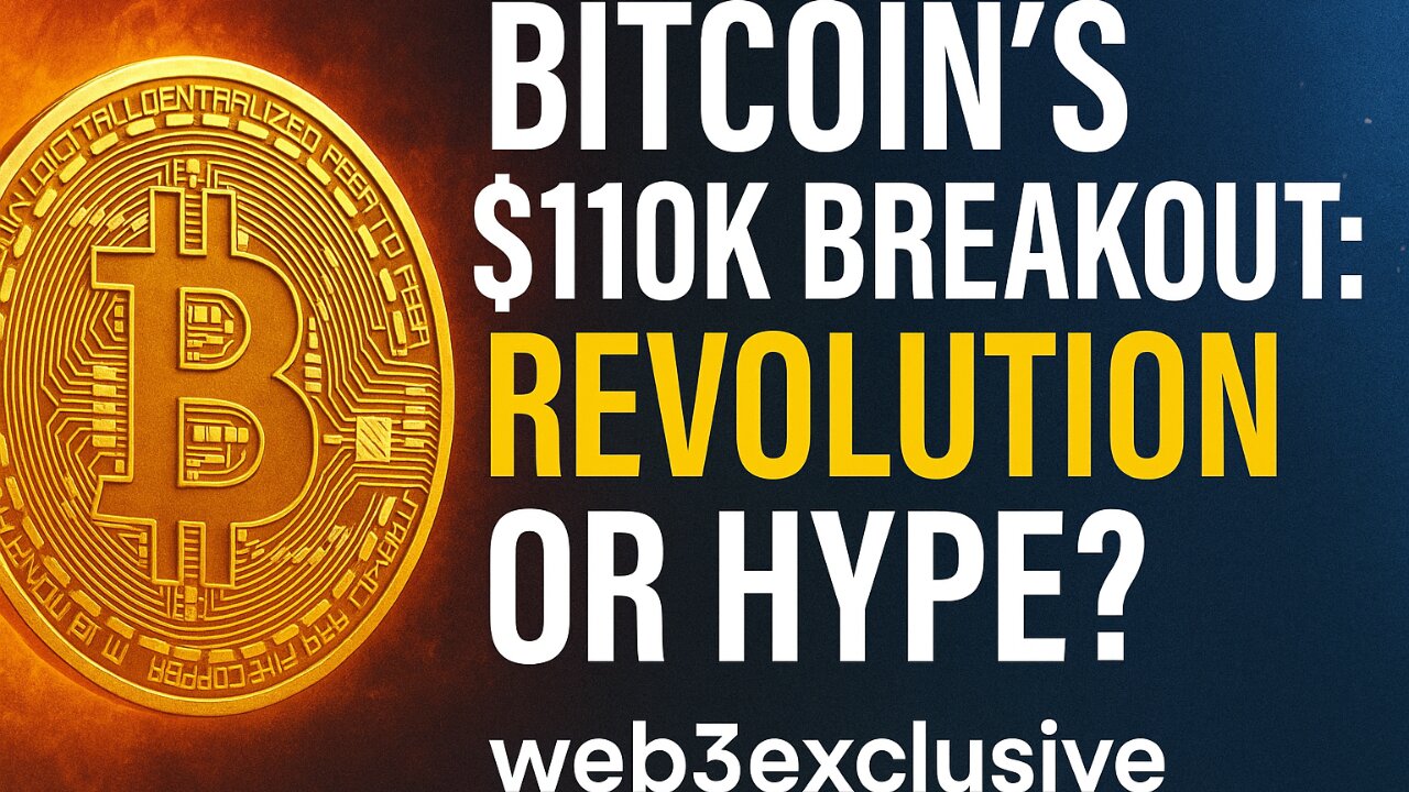 From Chaos to Crypto: What’s Really Driving Bitcoin Past $110,000