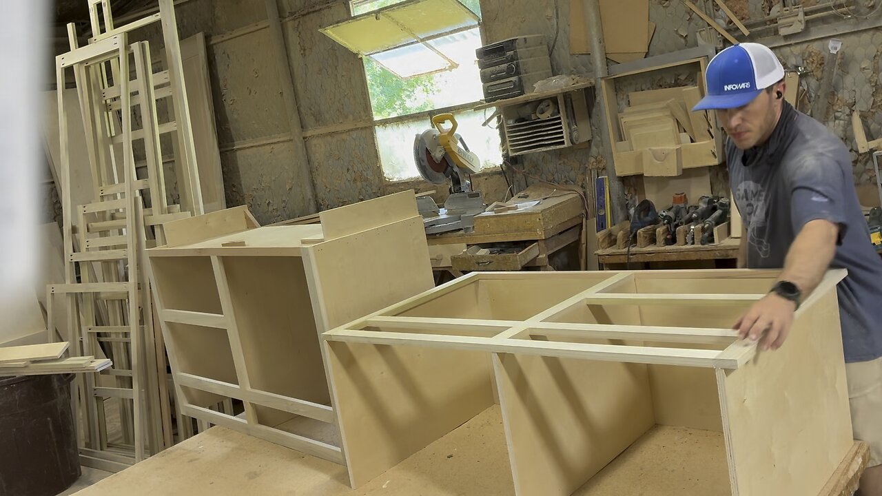 Building bathroom vanities