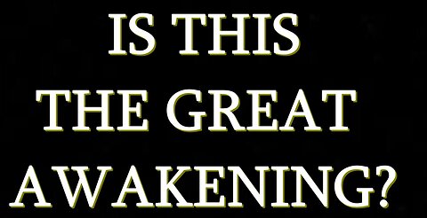 The Great Awakening