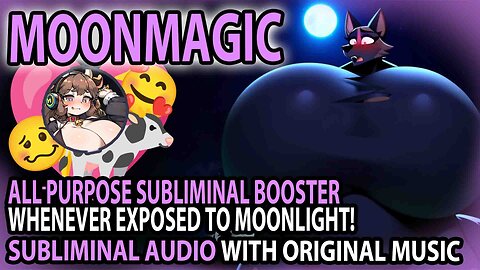 ✨ MOONMAGIC ✨ All-Purpose Results/Goals Booster for Other Subliminal Affirmations (Lunar powered) 💖🐄