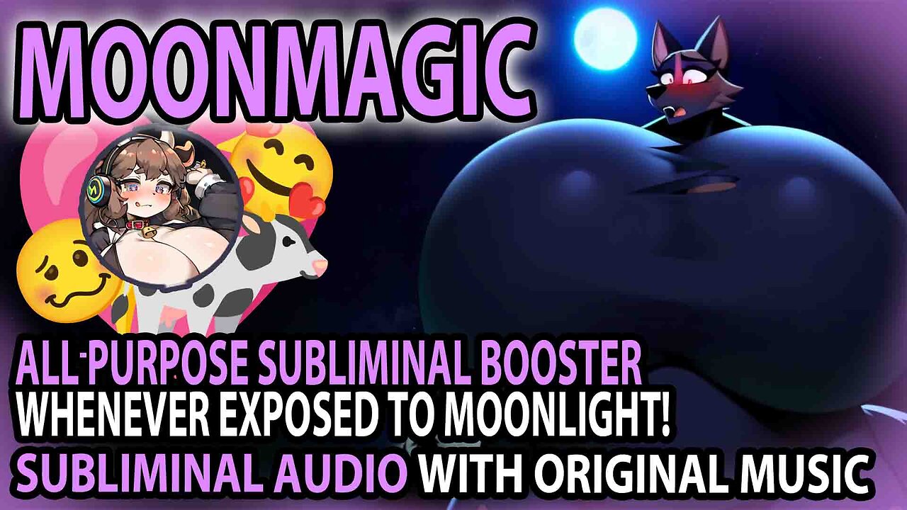 ✨ MOONMAGIC ✨ All-Purpose Results/Goals Booster for Other Subliminal Affirmations (Lunar powered) 💖🐄