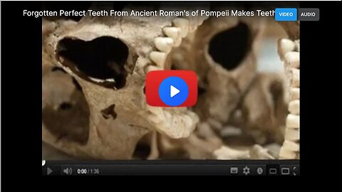 Ancient Roman's Perfect Teeth Unearthed in Pompeii: A Forgotten Legacy