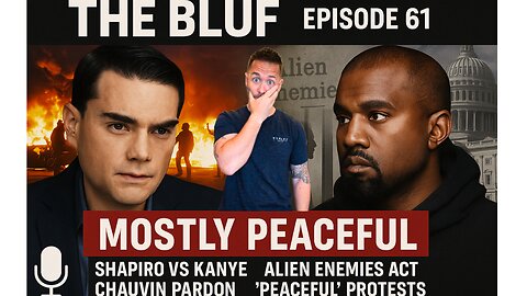 Shapiro’s Hard R Rant, Alien Enemies Act Exposed, and Chauvin Pardon Chaos- BLUF 61