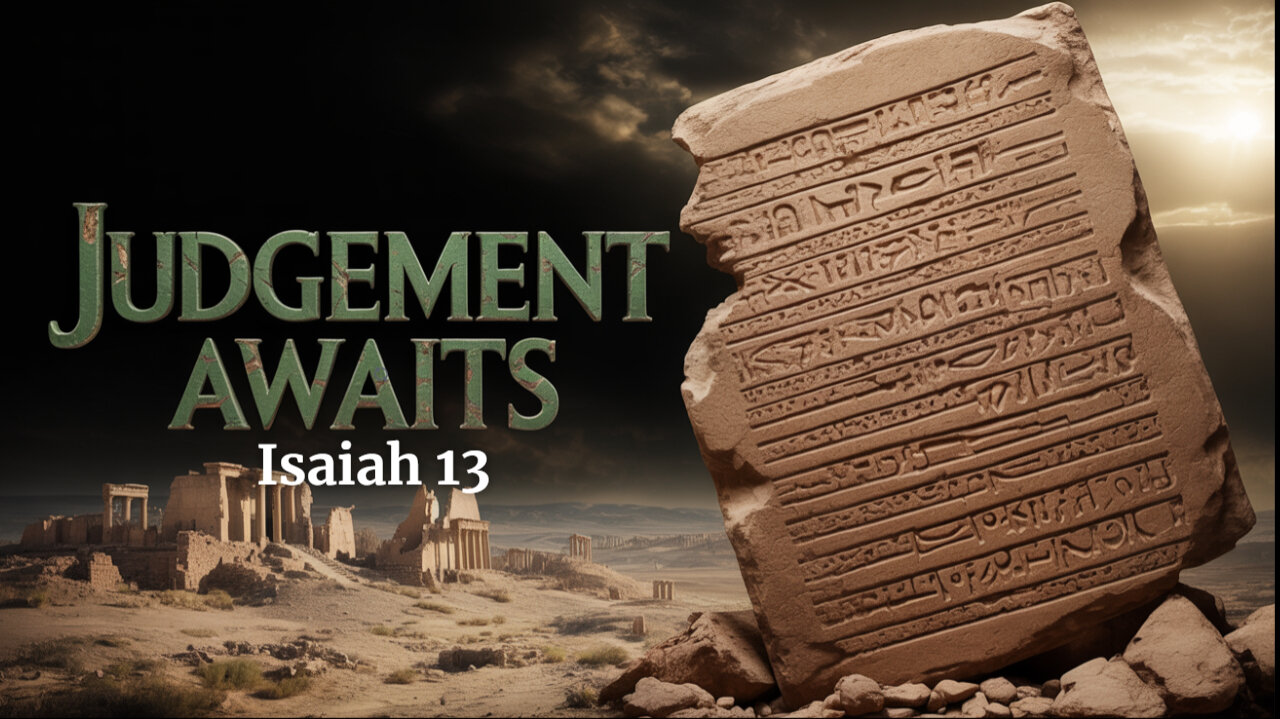 Isaiah 13: Judgement Awaits!