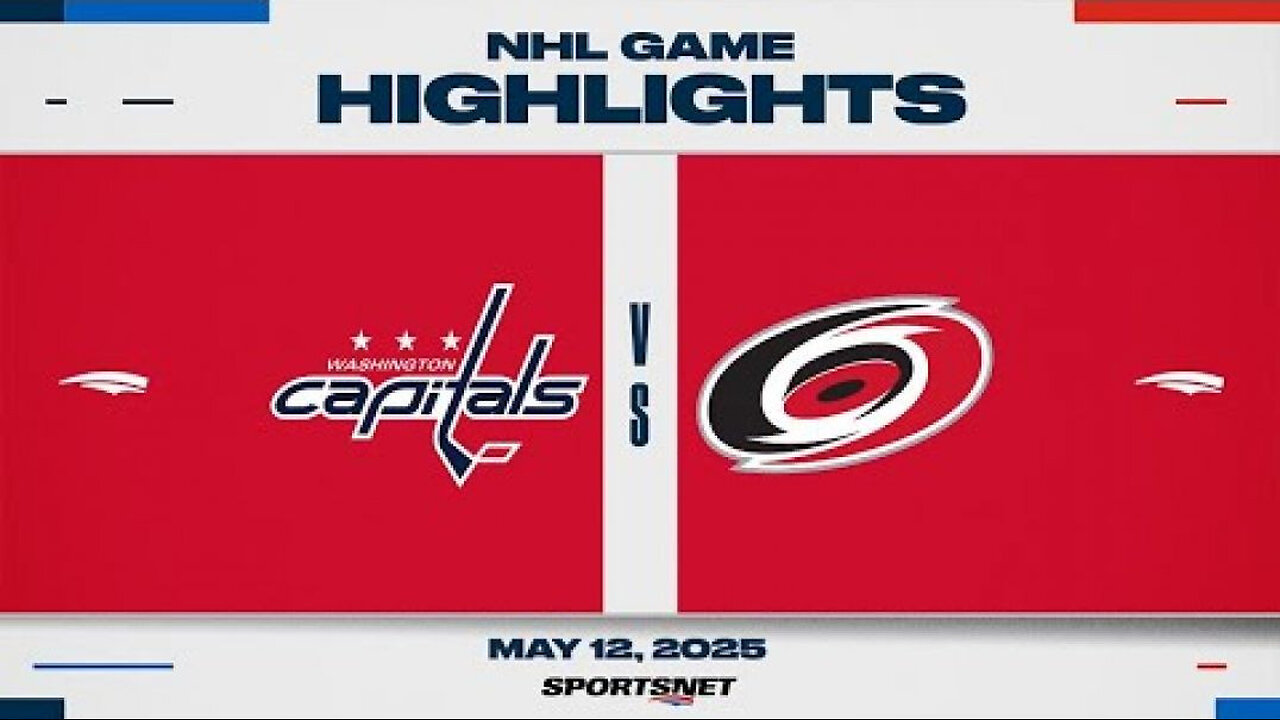 NHL Game 4 Highlights - Hurricanes vs. Capitals