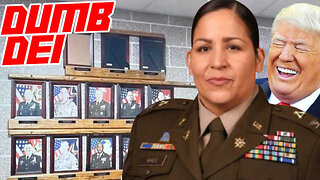 DEI Fort Commander Triggered Over Trump Picture is Suspended