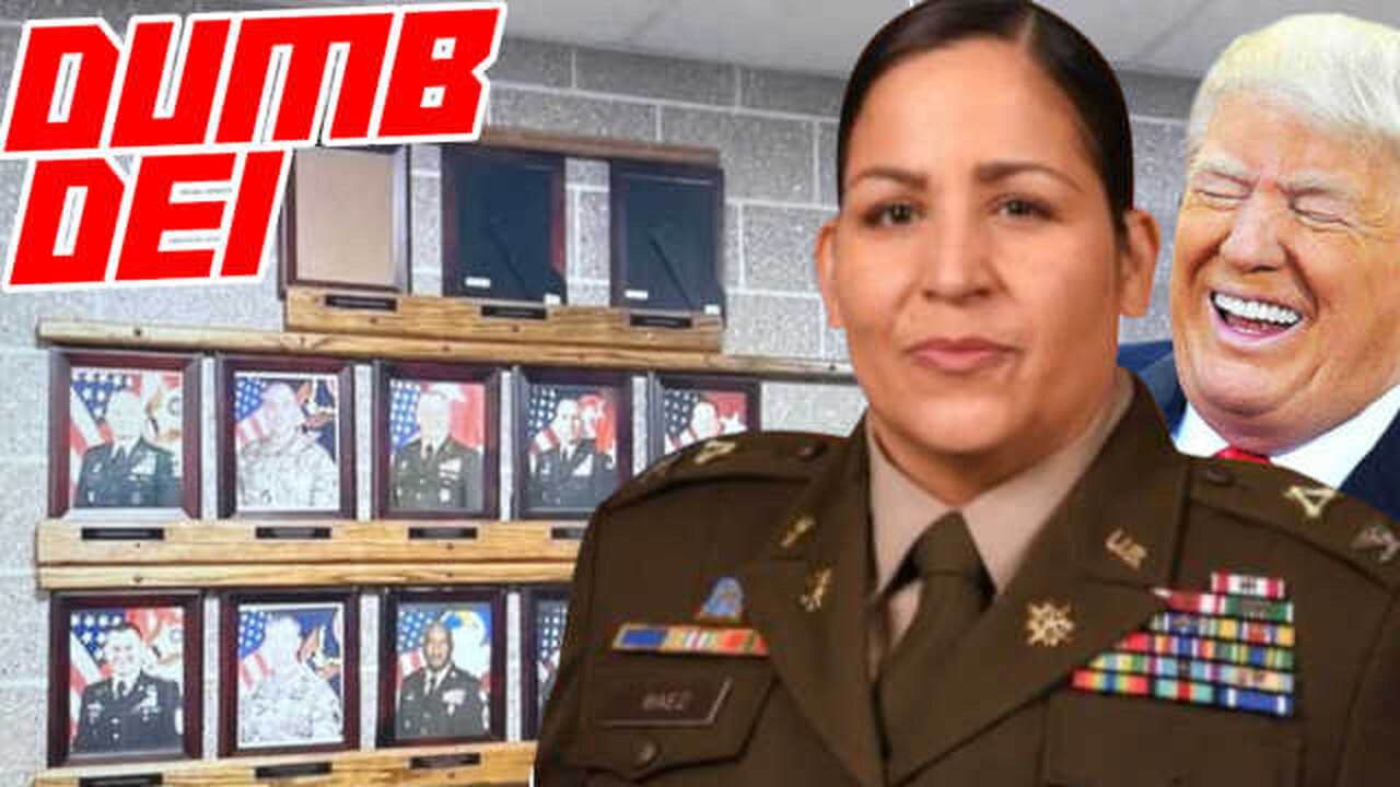 DEI Fort Commander Triggered Over Trump Picture is Suspended