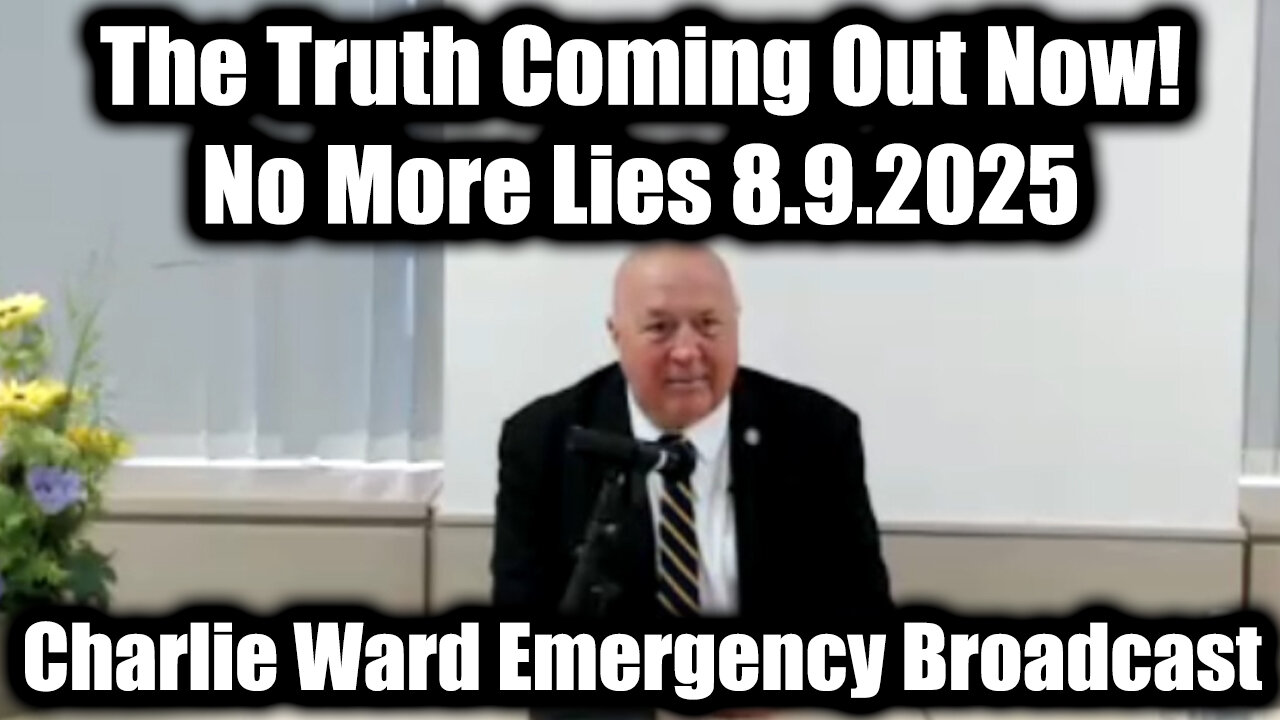 Emergency Broadcast 8.9.25 - The Truth Coming Out Now! No More Lies