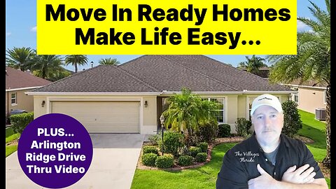 The Villages: These Two Homes Are Move-In-Ready!