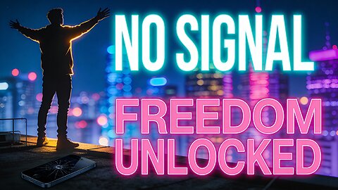 No Signal Tonight - Progressive House EDM Music Video | Digital Liberation Anthem