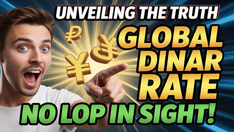 Unveiling the Truth Why the Global Dinar Rate Will Be Universal No LOP in Sight! 💥 Iraqi Dinar News!