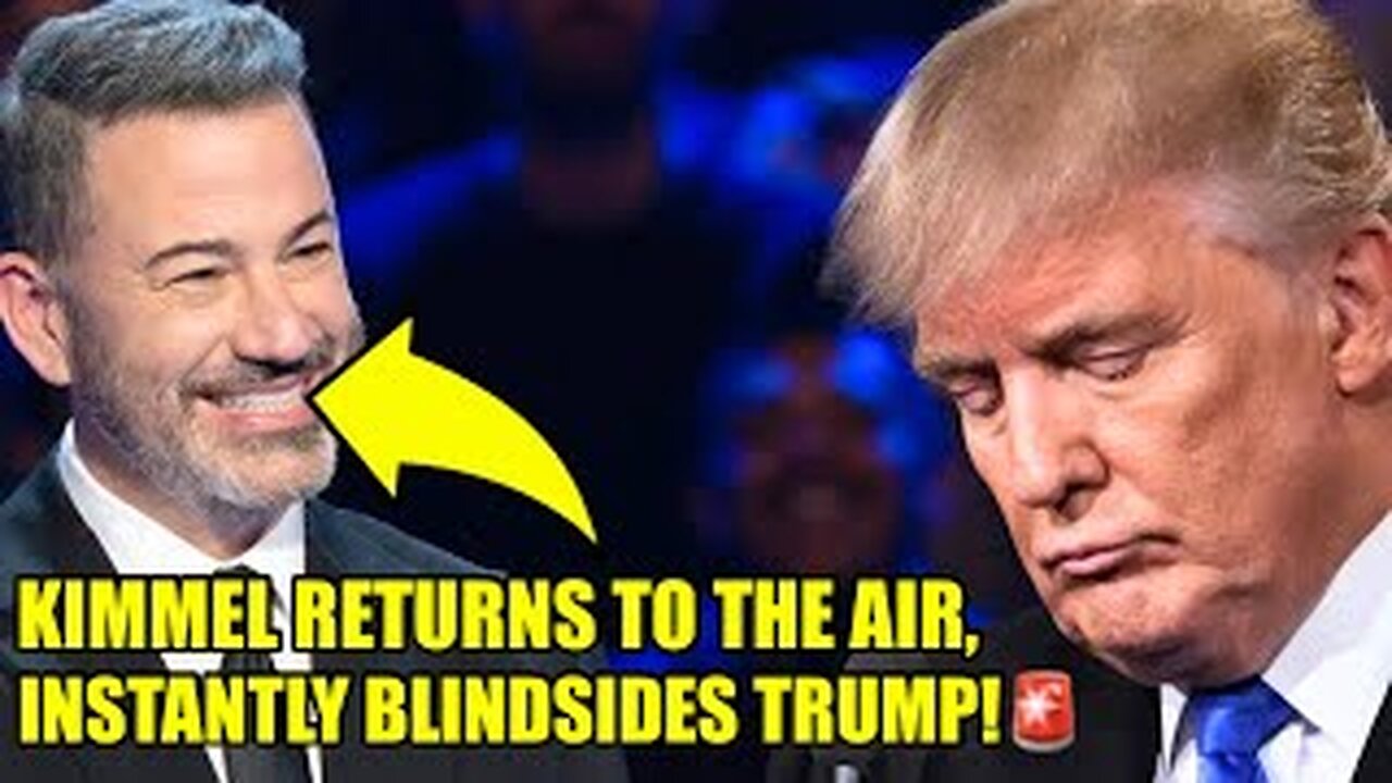 🚨Jimmy Kimmel RETURNS, Drops INSTANT BOMB On Trump
