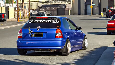 Clean Honda Builds Roll In At Doghouse & Stickydiljoe Tuesday Event!