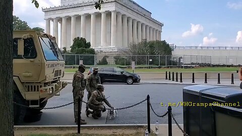 The National Guard presence in the capital is growing ....