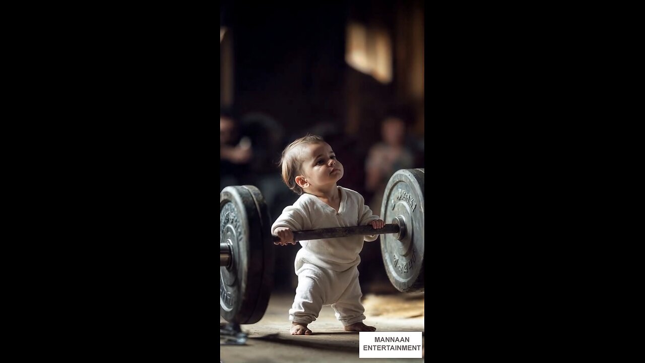 Baby Beast in the Gym! Cutest Heavy Lifter Ever!