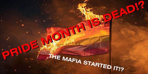 The BURNING DEATH of PRIDE MONTH