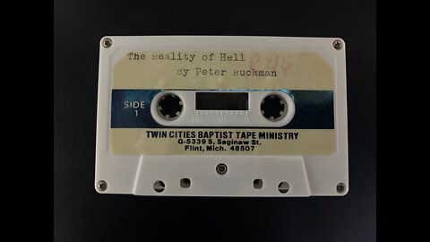 The Reality Of Hell - Dr. Ruckman